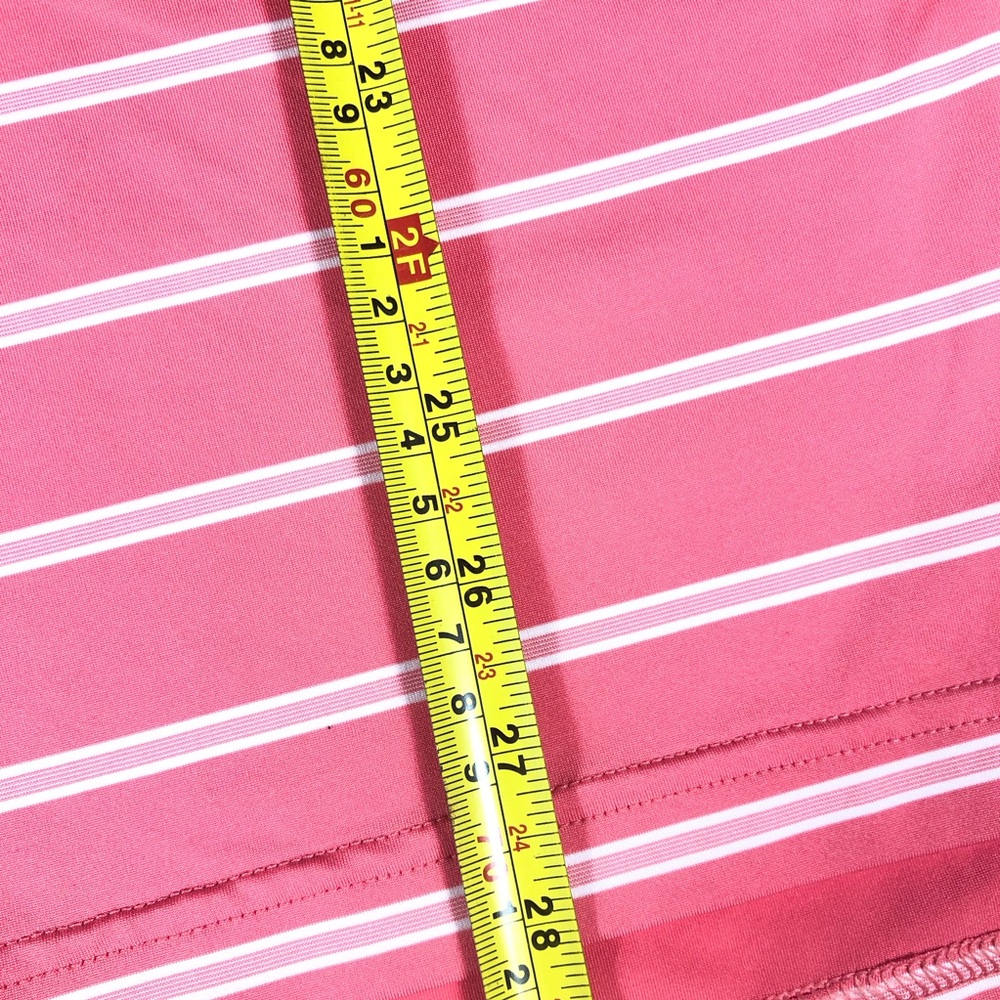 Peter Millar Summer Comfort Golf Polo Pink Bulls Bay Golf Club Logo - Picture 5 of 7
